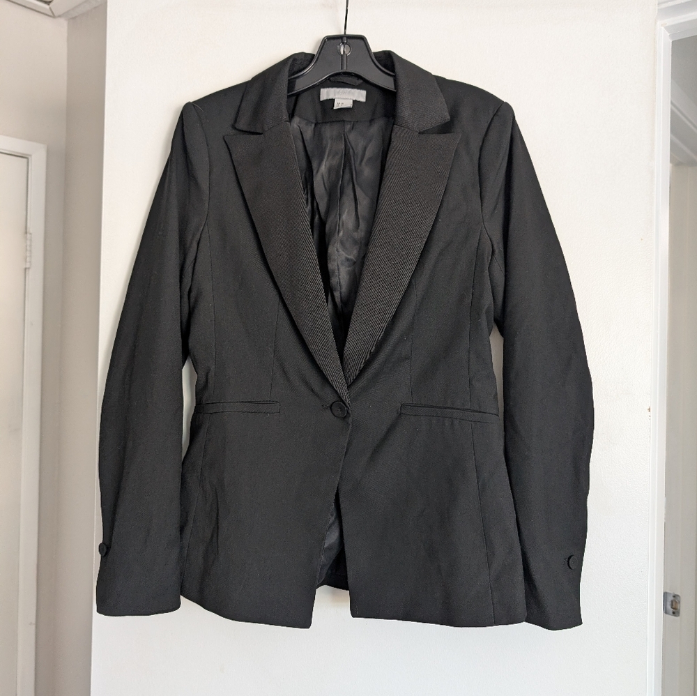 H&M Sz 6 Black Blazer